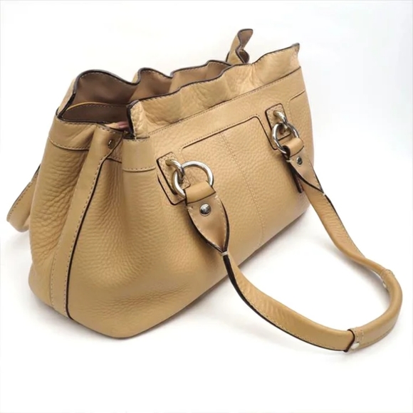 Coach Penelope Tan Leather Satchel M0985-F14686 - Picture 3 of 15